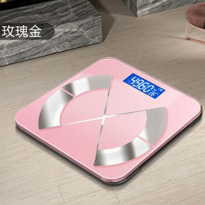 USB for Bluetooth Body Fat Scale Adult Home Health Scale for Weight & Fat Measurement Mobile App <b>Gift</b> Electronic Weight Scale - Product Image 2