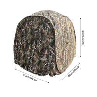 Tente de camouflage Oxford personnalisée de grande taille, légère, imperméable, à perspective 270°, pour l'observation des oiseaux en toute saison
