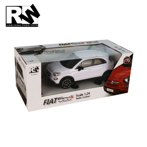Jianfengyuan jouets échelle 1/24 27MHZ Fiat <span class=keywords><strong>500X</strong></span> RC voiture jouets pour enfants - Product Image 6