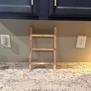 Portapiatti Verticale <span class=keywords><strong>in</strong></span> <span class=keywords><strong>Legno</strong></span> per Piatti di Grandi Dimensioni, Organizzatore per Armadio e Portasciugamani da Cucina - Product Image 5