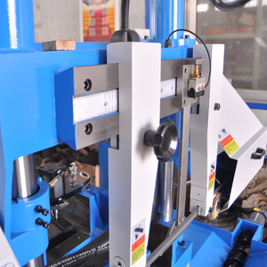 Scie à ruban horizontale HOTONMC GH4235 à double colonne, machine de découpe rapide, alimentation manuelle, moteur 0,75 kW, économe en énergie - Product Image 4