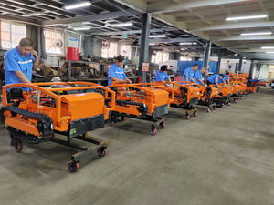 Mesin Mulcher hutan robot pemotong rumput Remote Control 800mm Diesel dipasang depan tugas berat - Product Image 6