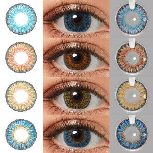 Muestra gratis Eye Lens Fresh New Look Lentes de contacto de colores Venta al por mayor Personal Brand Paper Box 3 Tone Lentes De Contacto De Color - Product Image 5