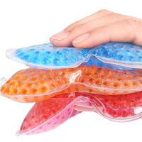 Compresse de gel réutilisable multifonctionnelle personnalisée, compresse chaude et froide, 13x13,5 cm, 90 g, HANERSHI Classe I, pour soulager la douleur et la traiter
