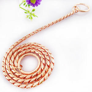 Cadena <span class=keywords><strong>de</strong></span> cuerda para perros <span class=keywords><strong>de</strong></span> acero inoxidable 316L <span class=keywords><strong>de</strong></span> 4.5 mm al por mayor, cadena <span class=keywords><strong>de</strong></span> serpiente, cadena <span class=keywords><strong>de</strong></span> ahogo para perros, collar, correa deslizante, correa <span class=keywords><strong>de</strong></span> manos libres para perros - Product Image 3