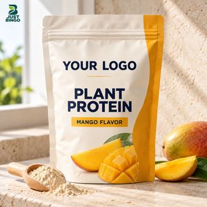 Poudre de protéines végétales en gros avec options de pot transparent et de sachet individuel, formule personnalisée directement de l'usine - Product Image 1