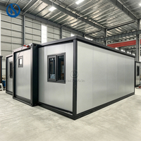 Maison conteneur Honlu sur mesure, bâtiment modulaire de luxe, maisonnette préfabriquée, villa mobile à ossature acier