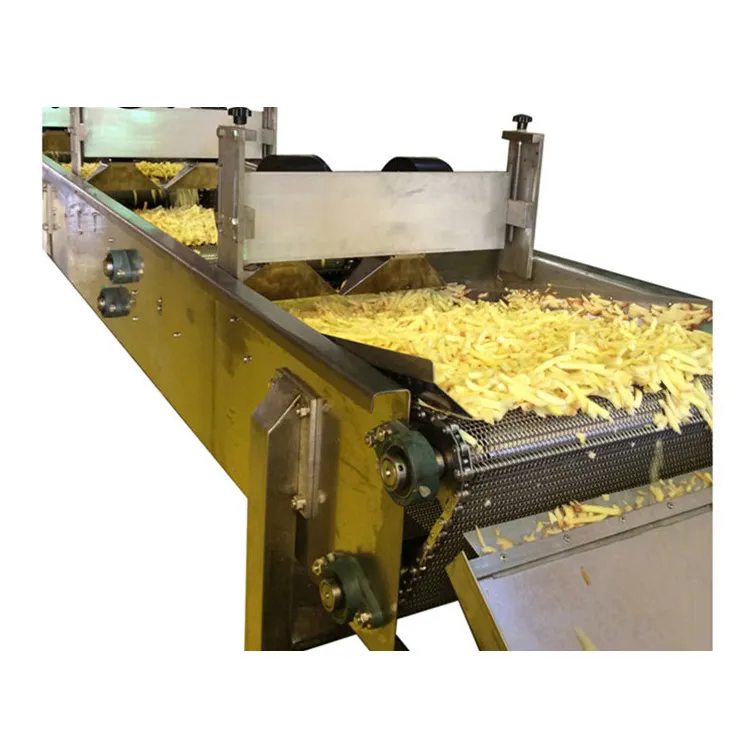 TCA automatic frozen french fries making equipment machine electric industry