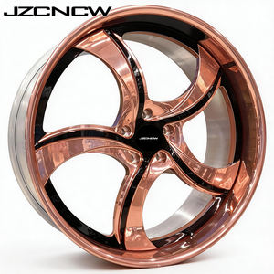 JZCNCW Nouvelles jantes forgées à profil profond 5x120.65mm 20 22 24 26 28 30 pouces pour voitures Alpha et pneus - Product Image 1