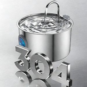 <span class=keywords><strong>Fontaine</strong></span> <span class=keywords><strong>à</strong></span> <span class=keywords><strong>eau</strong></span> automatique pour animaux de compagnie, 3,2 L, en acier inoxydable, charge intelligente, ultra-silencieuse, <span class=keywords><strong>à</strong></span> circulation automatique, étanche IPx6, bouteille écologique - Product Image 3