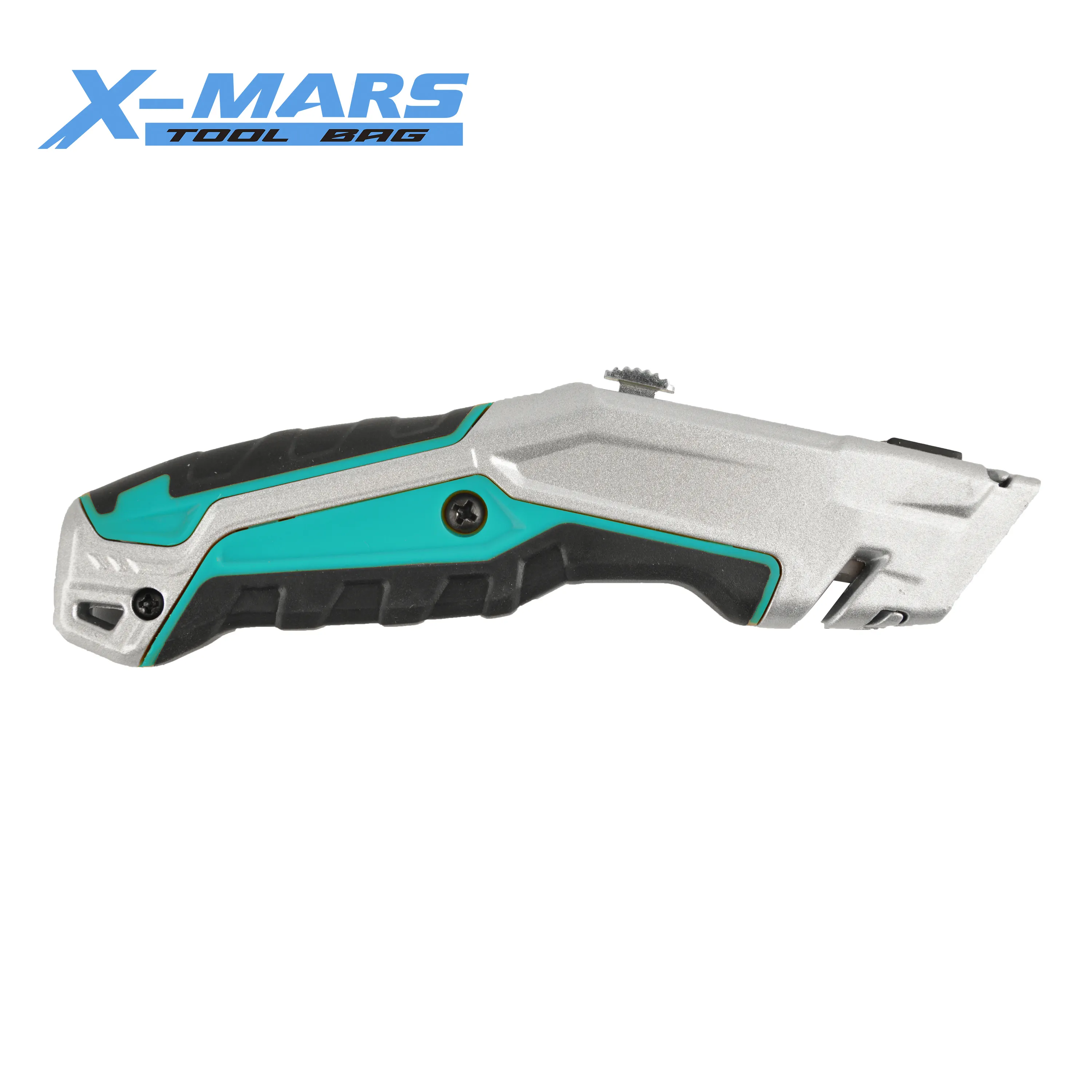 X-מאדים FS19111 אלומיניום סגסוגת לחזור בו שירות סכין עם 3pcs חנות הלהב