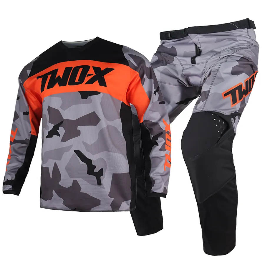 Jeugd Trui Broek Combo Kids TWO-X Motorcross Uitrusting Set Kinderen Racen Off-Road Mx Mtb Atv Pak