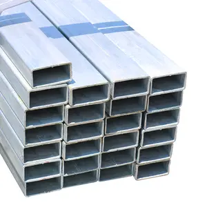 Prime Quality Q235 Pre Galvanized Square Hollow Section Steel Tube And Gi Rectangular Pipe