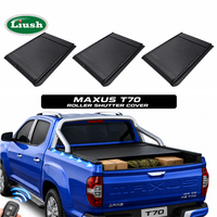 Couverture de benne souple et pliable pour pick-up MAXUS T70, installation facile, verrouillable, protection contre les intempéries.