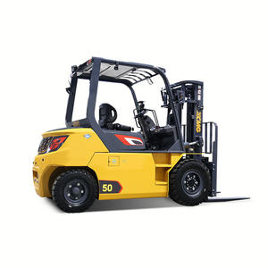 Chariot élévateur à contrepoids électrique XCMG 4,0-5,0t, commande assise, utilisation en intérieur, pneus pneumatiques - Product Image 3