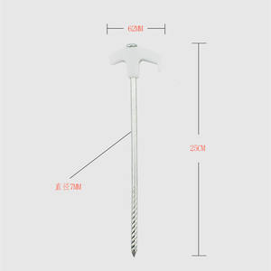 Cinese produce prodotti per l'escursionismo in campeggio all'ingrosso terra plastica metallo vite tenda peg picks nail kit altro campeggio escursionismo - Product Image 6