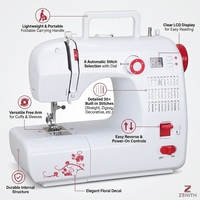 Machine à coudre électrique portable et mini pour usage domestique, idéale pour les vêtements