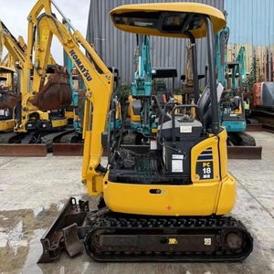 รถขุด KOMATSU PC18MR 1.8 5.5 ตัน ประสิทธิภาพสูง มือสอง พร้อมเครื่องยนต์ ปั๊ม มอเตอร์ ราคาดีที่สุดสำหรับขาย - Product Image 1
