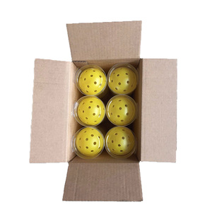 Juste vendre emballage personnalisé Pickleball paquet PET boîte et <span class=keywords><strong>cornichon</strong></span> balle sac en <span class=keywords><strong>maille</strong></span> - Product Image 1