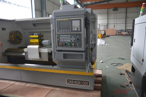 उच्च परिशुद्धता c6163 cnc लैथ मशीन धातु मोड़ के साथ फ्लैट बिस्तर cnc लाथा 6 स्टेशन बुर्ज के साथ - Product Image 6