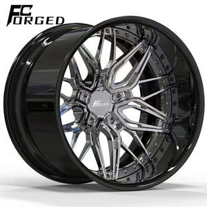 FcForged 6061-T6 Jantes en alliage d'aluminium Concave profonde 5x114.3 Jantes forgées 2 pièces pour voitures de tourisme - Product Image 5