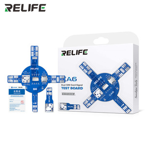 เครื่องทดสอบสัญญาณซิม RELIFE XA6 สำหรับบอร์ดมัลติฟังก์ชั่น รองรับการ์ดซิม TF และ <span class=keywords><strong>NM</strong></span> สำหรับโทรศัพท์มือถือ ทำจากพลาสติก - Product Image 5