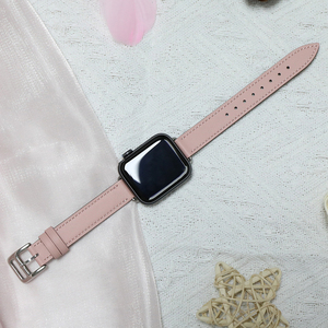 Correa de reloj para <span class=keywords><strong>Apple</strong></span> <span class=keywords><strong>Watch</strong></span> Ultra Series 10 9 8 7 <span class=keywords><strong>6</strong></span> 5 4 Pulsera de cuero genuino para Iwatch 40mm 41mm 42mm 45mm 49mm - Product Image 3