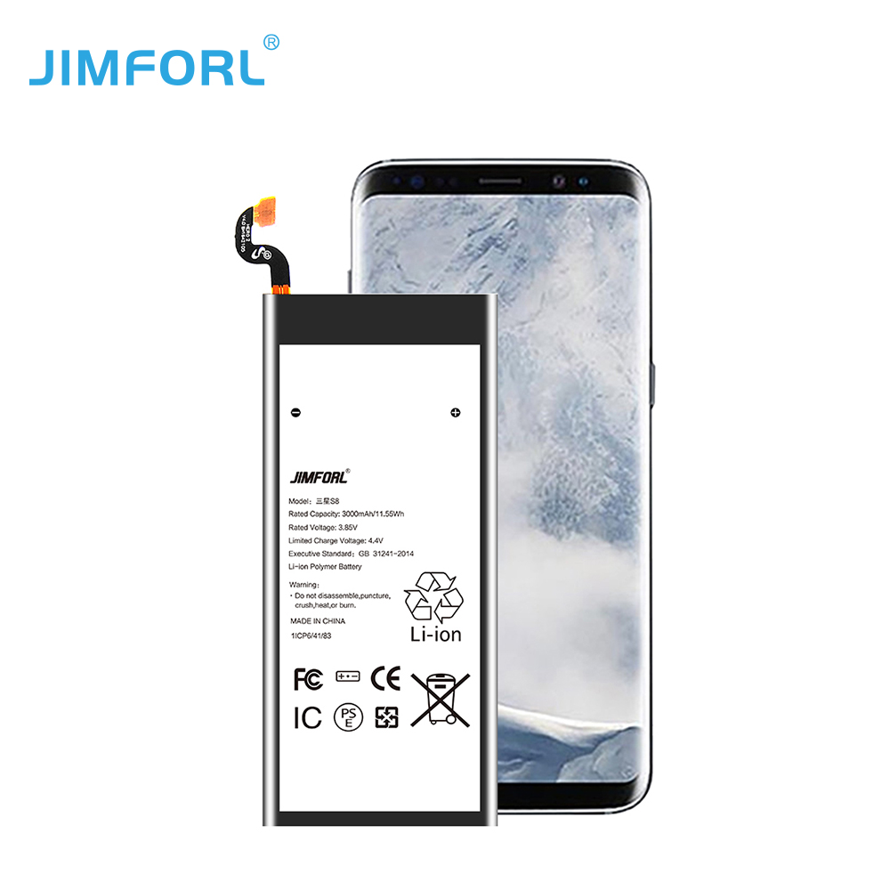 Замена литий-ионного аккумулятора samsung s8, оптовая цена, поддержка настройки логотипа бренда, 3000 мАч, горячая Распродажа модели