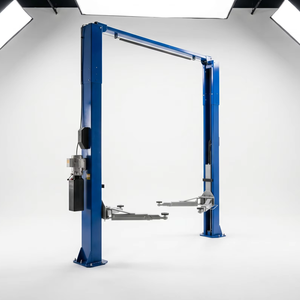 Promotion : Pont élévateur 2 colonnes 4000 kg, couleur bleue, avec plaque de base, pour atelier - Product Image 1