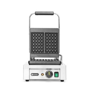 HENDI 'Lige' Piastra per Waffle 230V/1500W 330x437x251mm Elegante Macchina per Waffle in Stile Belga - Product Image 1
