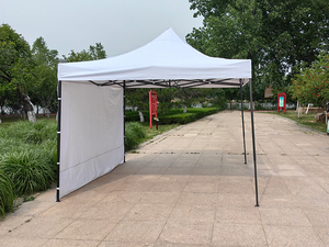 10 'x 10' nhiệm vụ nặng nề di động 3x3 gấp triển lãm thương mại Lều Windproof khung thép Polyester Bìa biểu tượng tùy chỉnh cho các sự kiện ngoài trời - Product Image 3