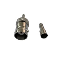Connecteur RF BNC-C-K1.5, connecteur femelle BNC, connecteur à sertir pour câble coaxial RG316 RG174