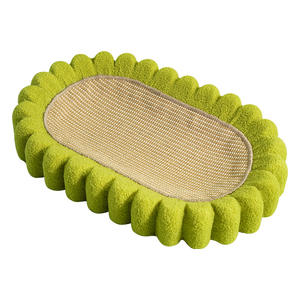 Pet Tournesol Feutre Tissu Jouet chat Scratch Plate Carton Gratter Pads pour Chats <span class=keywords><strong>Meilleur</strong></span> Naturel Sisal Scratcher Board - Product Image 2