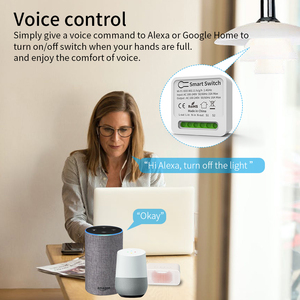 Sixwgh tuya thông minh <span class=keywords><strong>Wifi</strong></span> chuyển đổi Adapter giá bán buôn DIY mini thiết bị chuyển mạch 16A Max. current NFC mạng cho ổ cắm phụ kiện - Product Image 2