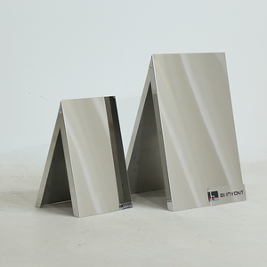 มิเรอร์แซนวิชบอร์ดสแตนเลสบอร์ดโฆษณาทางเท้ากรอบหนึ่งตั้งกลางแจ้งป้ายโฆษณาสำหรับธุรกิจ - Product Image 4