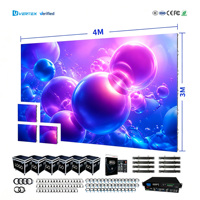 Système complet 4x3m, module LED P2.6 P3.91, panneau mural LED 500 x 500 mm, écran LED pour scène intérieure/extérieure, écran d'affichage LED