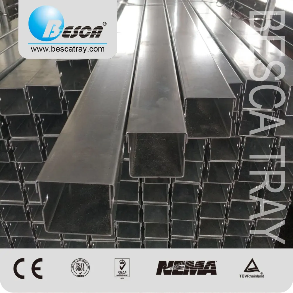 Besca Stainless Steel Cable Tray Wireway With ISO9001