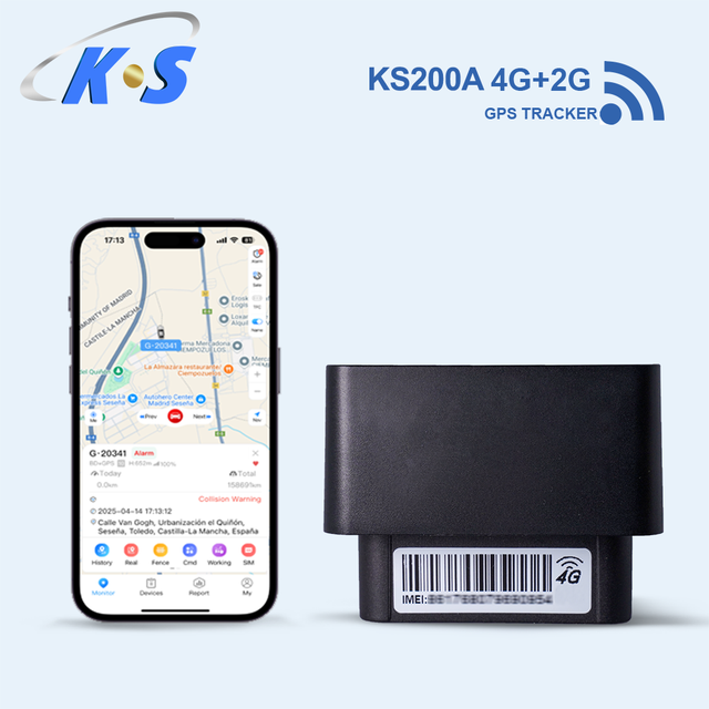 4G 2G GSM OBD Dashboard GPS Tracker with IOS App for Truck Fleet Tracking 1 Year Warranty