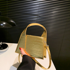 Fashion Stone PU Women Cross Shoulder Bag <b>Small</b> Jelly Luxury New Designer Leather Ladies <b>Purse</b> Wholesale Women Bags - Product Image 1