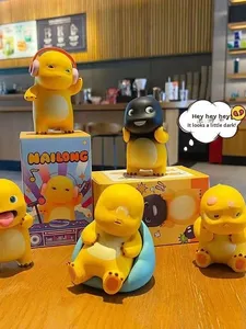 Nailong - Caja Sorpresa Casual y Moderna con Decoración de Vidrio para Escritorio, Linda Muñeca de Dibujos Animados de Cinnamoroll, Decoración para Oficina y Hogar, Estilo Japonés - Product Image 5