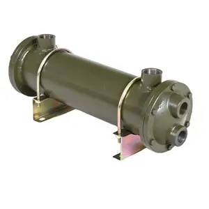 工業用油圧冷却銅オイルクーラー水冷熱交換器コンデンサー蒸発器