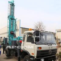 APCOM Mini 450 Mètres Foreuse de Puits Montée sur Camion DTH Rotative pour Eau