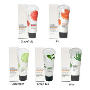 Soins de la <span class=keywords><strong>peau</strong></span> <span class=keywords><strong>Nettoyant</strong></span> pour le <span class=keywords><strong>visage</strong></span> Soins de la <span class=keywords><strong>peau</strong></span> Hydratant Marque privée Blanchiment Hydratant <span class=keywords><strong>Nettoyant</strong></span> naturel aux acides aminés organiques Vente en gros - Product Image 2