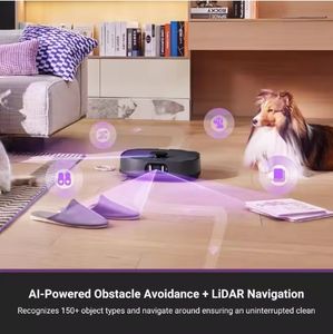 เครื่องดูดฝุ่นหุ่นยนต์8-in-1 Ai ระบบนำทางอัตโนมัติสำหรับรถบ้านโรงแรมรถ USB กลางแจ้ง - Product Image 4