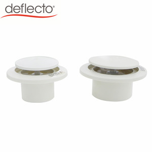 พลาสติกระบายอากาศสีขาวขนาด75/100/120/150มม. ABS ฝาครอบช่องระบายอากาศทรงกลม - Product Image 6