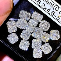 Geçmeli Oval Kesim IGI Sertifikalı Laboratuvarda Yetiştirilmiş Elmaslar Hızlı Kargo Yıldızlar Yüksek Kalite Tam Stok DEF VVS VS Mele CVD HPHT