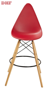 Moderne pas cher Prix En Bois Tabourets de <span class=keywords><strong>Bar</strong></span> À Manger Chaises Avec <span class=keywords><strong>Dossier</strong></span> Haut À Vendre - Product Image 3