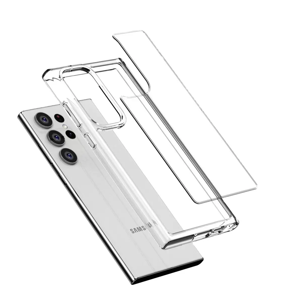 Wholesale Drop-resistant Transparent Space case Mobile Phone Clear Back Cover Custom LOGO For Xiaomi MI 11 lite 5G