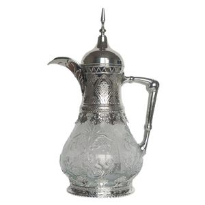 Carafe à eau froide en verre de luxe arabe du Moyen-Orient pour usage domestique, grande capacité 1,6 L, carafe à thé de haute qualité - Product Image 5