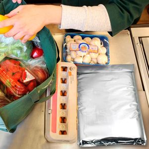 Bán buôn thân thiện với môi không thấm nước nhiệt bưu phẩm lạnh phân hủy sinh học cách điện giao hàng túi - Product Image 6